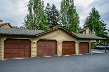 The park apartments carport